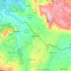 Cigudeg topographic map, elevation, terrain