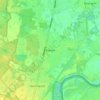 Rekem topographic map, elevation, terrain