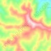 Amotowo topographic map, elevation, terrain