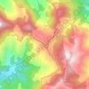 Swarghat topographic map, elevation, terrain