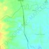Alcadesma topographic map, elevation, terrain