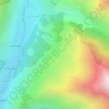 Le Sappey topographic map, elevation, terrain