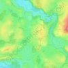 Christazhofen topographic map, elevation, terrain