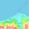 Villa Margi topographic map, elevation, terrain
