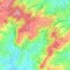 Hameau des Papins topographic map, elevation, terrain