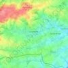 Everbeek-Beneden topographic map, elevation, terrain