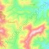 Kirehe topographic map, elevation, terrain