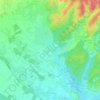 Zalog pri Cerkljah topographic map, elevation, terrain