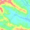 Cidora topographic map, elevation, terrain