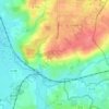 Le Haut Chêne topographic map, elevation, terrain