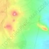 Kanakir topographic map, elevation, terrain