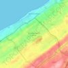 Errahma topographic map, elevation, terrain