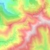 Parrozelos topographic map, elevation, terrain