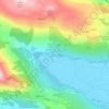 Banja topographic map, elevation, terrain