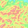 Chuka topographic map, elevation, terrain