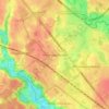 Новоподрезково topographic map, elevation, terrain