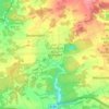 Azendorf topographic map, elevation, terrain