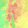 Kayanza topographic map, elevation, terrain