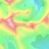 Экстаз topographic map, elevation, terrain