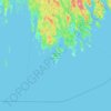 Cape Sable Island topographic map, elevation, terrain