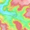 Lengenfeld unterm Stein topographic map, elevation, terrain