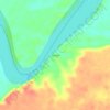 Rosario topographic map, elevation, terrain