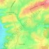 Durécu topographic map, elevation, terrain