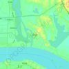 Bahe topographic map, elevation, terrain