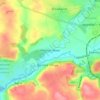 Merthyr Mawr topographic map, elevation, terrain