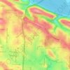 Colony West topographic map, elevation, terrain