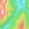 Le Planolet topographic map, elevation, terrain