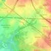Vezonchaux topographic map, elevation, terrain