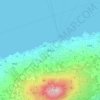 Jeju-si topographic map, elevation, terrain