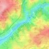Le Puy Moulinier topographic map, elevation, terrain
