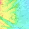 Antioque topographic map, elevation, terrain
