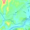 Chengping Cavity topographic map, elevation, terrain