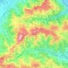 Valle Cupa topographic map, elevation, terrain