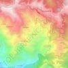 kharkuli topographic map, elevation, terrain