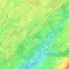 Hagers topographic map, elevation, terrain
