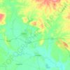 Nuea topographic map, elevation, terrain