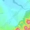 Шетоње topographic map, elevation, terrain