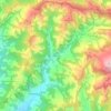 Gmünde topographic map, elevation, terrain