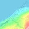 Eagle River topographic map, elevation, terrain