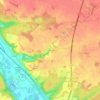 Fonteneilles topographic map, elevation, terrain