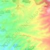 Sadangmekar topographic map, elevation, terrain