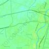Pelem topographic map, elevation, terrain