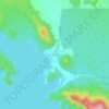 Ban Mong Kra Thae topographic map, elevation, terrain