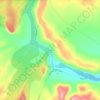 Shem topographic map, elevation, terrain