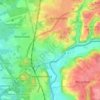 Gosse topographic map, elevation, terrain