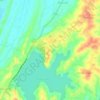 Suba topographic map, elevation, terrain